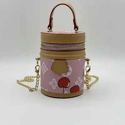 Yeni Model Şanslı Su Kovası Çanta Baskılı Mini Kadın Çapraz Çanta Küçük Ruj Çantası Kulaklık Çantası Bozuk Para Çantası Anahtar Çantası - 11