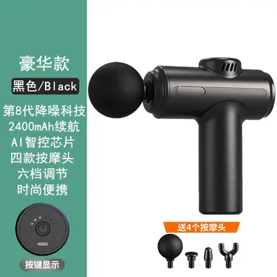 Mini Massage Gun, Portable Muscle Massager with Neck Massage Head - 7