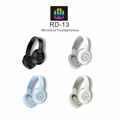 Yeni Model RD-13 Başüstü Bluetooth Kulaklık Yüksek Ses Kalitesi Ultra Uzun Pil Ömrü Gaming Gürültü Azaltma Üretici Toptan Satış Bayilik