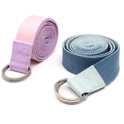 Zweifarbiges Iyengar-Yoga-Dehnband - 6