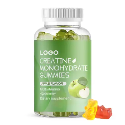 Creatine Monohydrate Gummies with 44% Collagen, Sports Supplement - 7