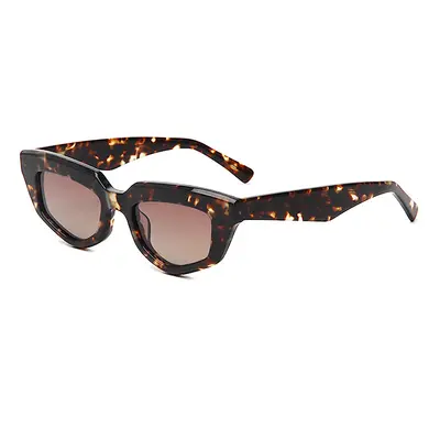 Retro Small-Frame Cat-Eye Sunglasses for Women, Acetate - 8