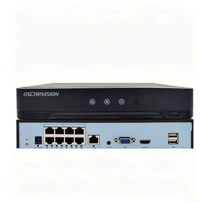 Manufacturer 4K Smart Network Hard Disk Video Recorder Remote Monitoring High-Definition Camera POE Host Video Recorder All-in-One Machine