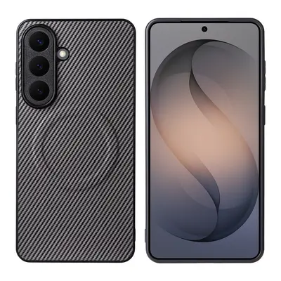 Sony Xperia 5 case, carbon fiber pattern, magnetic - 9