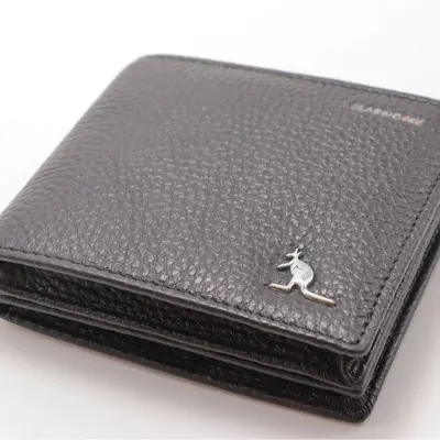 Gerçek Deri Retro Sade RFID Korumalı Erkek Cüzdanı Çok Fonksiyonlu Bozuk Para Bölmeli - 6