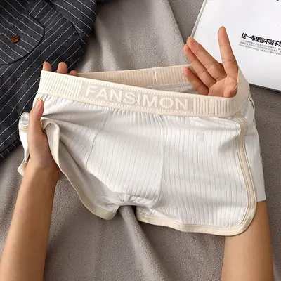 Slim Fit Erkek Boxer Külot Orta Bel Nefes Alabilen Çok Renkli - 2