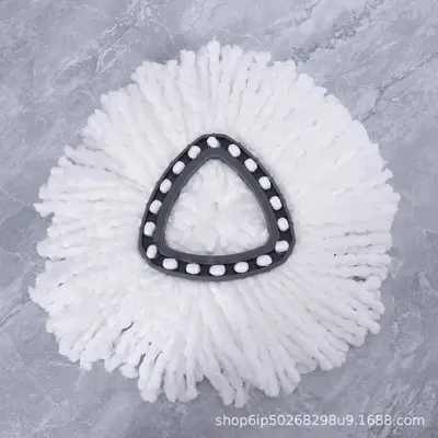 O-Cedar/Vileda Compatible Triangle Mop Replacement Head, Thickened Microfiber - 7