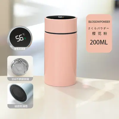 Mini thermos cup wholesale, smart temperature indicator, 316 stainless steel cup, compact and portable, 304 food grade insulated water cup - 12