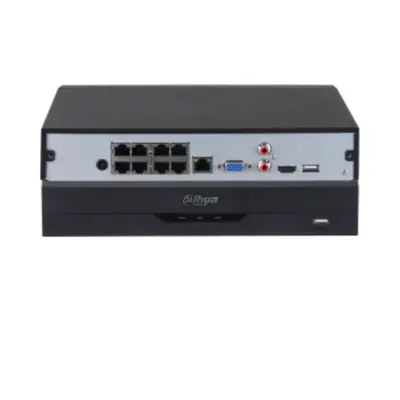 Dahua NVR4108HS-8P-HDS3, 8 kanallı POE, 2 disk - 1