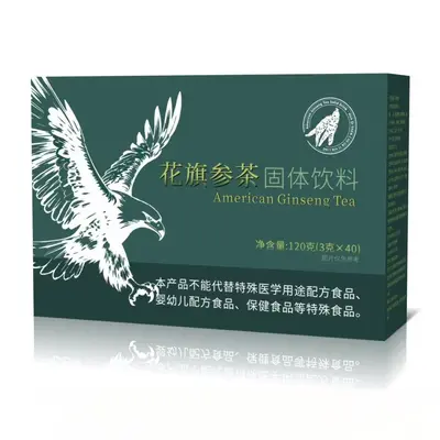 Amerikanischer Ginseng-Tee, festes Getränk, 40 Päckchen x 3 g - 3