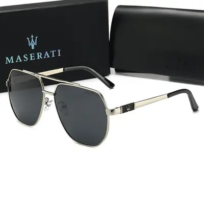 Maserati Men's Polarized Sunglasses, Large Frame, 2025 Model, Driving Glasses - 3