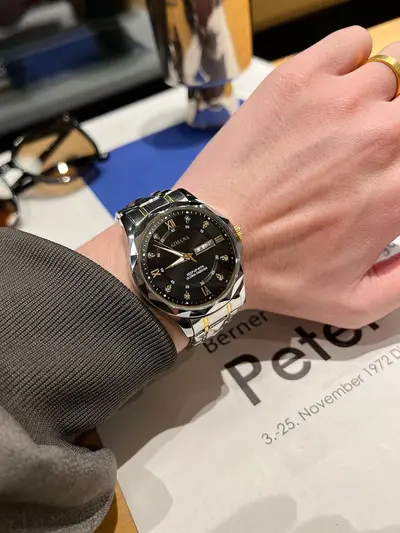 Herrenuhr, wasserdicht, Doppelkalender - 7