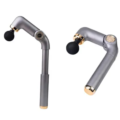 Long-Handle Telescopic Curved Hook Fascia Gun for Neck, Back and Shoulder Massage - 6