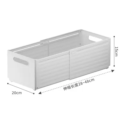 Retractable storage box, Japanese-style kitchen organizer - 11