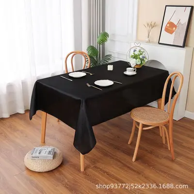 Saten Kare Masa Örtüsü 70g Yüksek Yoğunluklu Düğün ve Restoran İçin