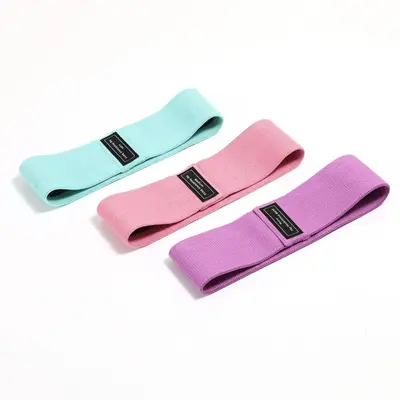 Hip Training Resistance Band, Knitted Yoga Loop Band - 13