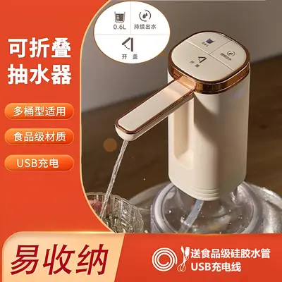 Foldable Electric Barrel Water Pump, Fully Automatic - 9