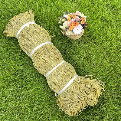 Round Elastic Cord, 2 mm, Gold and Silver, for Liquor Packaging - 9