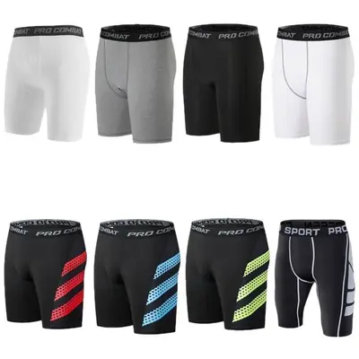 Men's Compression Base Layer Tights, Elastic, Quick-Dry, for Sports and Basketball - 6