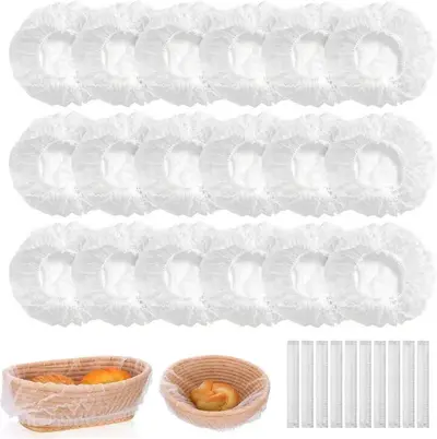 Ekmek fermentasyon kapağı 100 adet, elastik - 8