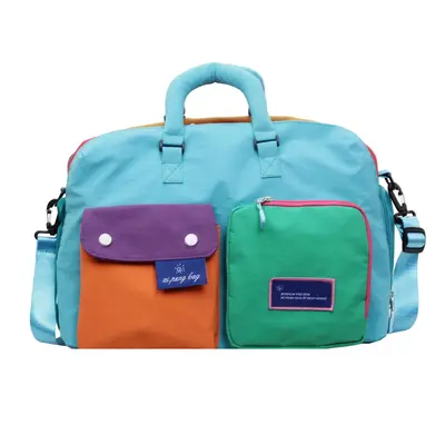 Mehrfarbige Reisetasche, leicht, Trolley-kompatibel, Handgepäck-geeignet - 12