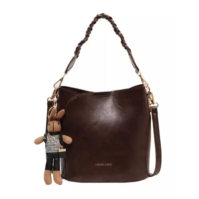 Damen-Beuteltasche im Retro-Design, Modell 2026, Umhängetasche - 5