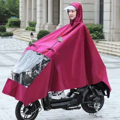Motorrad-Regenmantel wasserdicht für zwei Personen