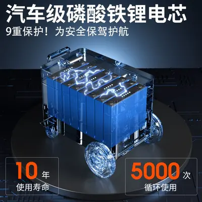 户外移动电源220v大容量储能移动电源露营摆摊便携式powerstation