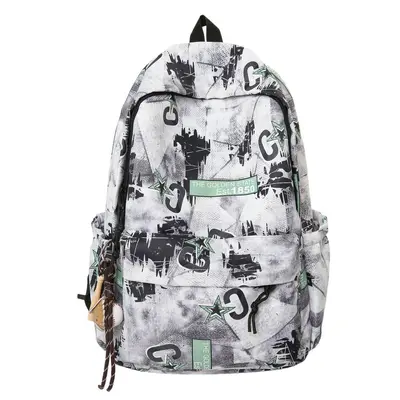 Men's Double-Shoulder Backpack for High School and Middle School Students - 10
