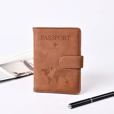 Magnetic passport holder, retro, scratch-resistant - 11
