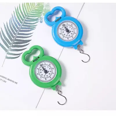 Portable spring scale household handheld travel weighing