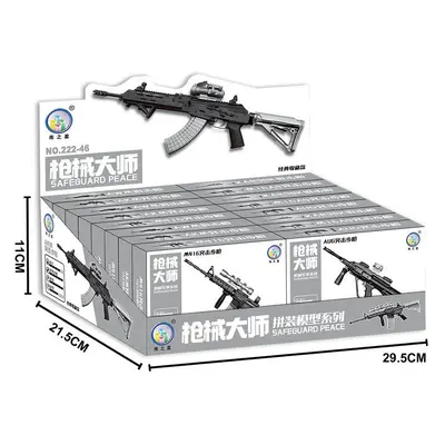 Çocuklar İçin Eğitici Askeri Eklemli Yapı Blokları Tank Maketi DIY - 7