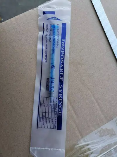 Tek kullanımlık veteriner plastik şırınga, iğnesiz, 1 ml, 2 ml, 5 ml, 10 ml, 20 ml - 13