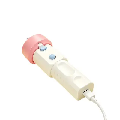 Reusable Kitten Launch Toy Gun with One-Click Launch, Electric Cat Teaser
