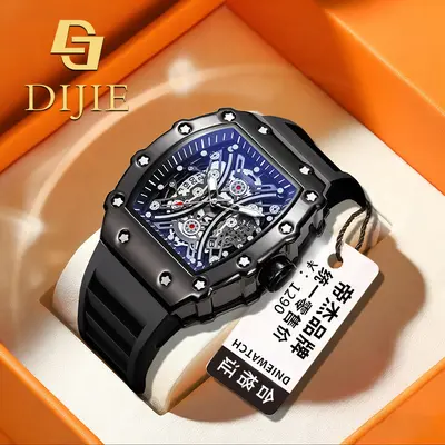 Factory Direct Sales Luxury Fashion Business Men's Large Dial Waterproof Wristwatch Wholesale Quartz Watch with Luminous Night Light and Calendar