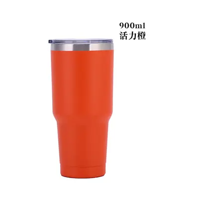 Araç İçi Termos Bardak 304 Paslanmaz Çelik 30 oz Büyük Kapasiteli - 9