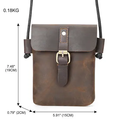 Hakiki deri crossbody çanta cep telefonu çantası mini küçük çanta omuz cep telefonu çantası ilk katman inek derisi yumuşak deri üst düzey omuz çantası erkekler için