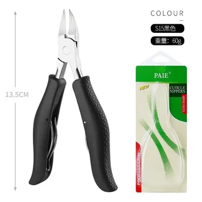 Special nail clippers for nail groove inflammation, eagle beak tweezers, ingrown toenail nail clipper set, double spring stainless steel pedicure tweezers - 10