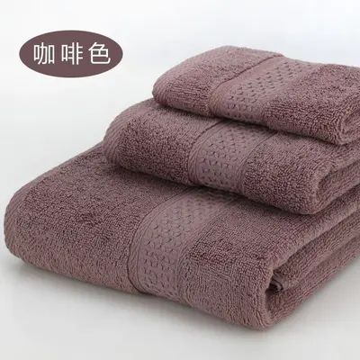 100% Baumwoll-4er Handtuch-Set saugfähig - 11