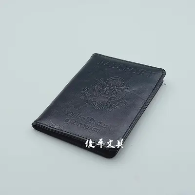 RFID passport cover PU travel passport card holder multifunctional and practical foldable document holder passport - 9