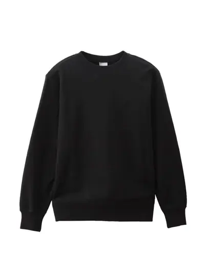 Cotton Round Neck Sweatshirt, Unisex Casual Japanese Retro Style, C3-Q001 - 4
