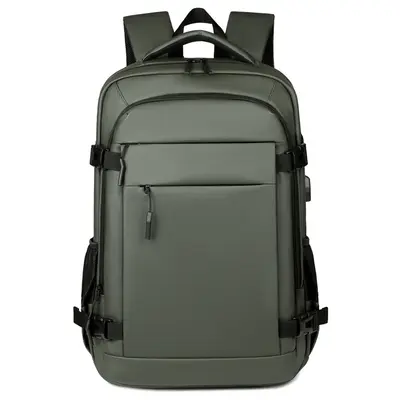 Large Capacity Waterproof Men's Business Travel Backpack - 11