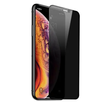 iPhone 13 Gizlilik Temperli Cam Koruyucu Film, 11, 14, XR, 16 ve 17 Max Uyumlu - 9