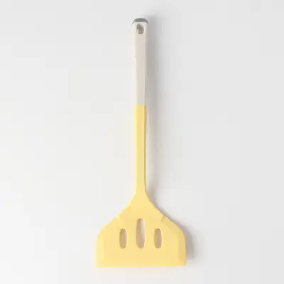 Silikon Spatula ve Kepçe Seti, 4 Parça, Mutfak Süzgeçli Kaşık - 7