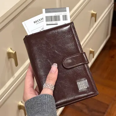 Çok işlevli pasaport cüzdanı RFID koruma - 4