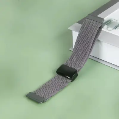 Nylon-Geflecht-Sportarmband mit Magnetverschluss für Huawei, Samsung, Garmin - 10