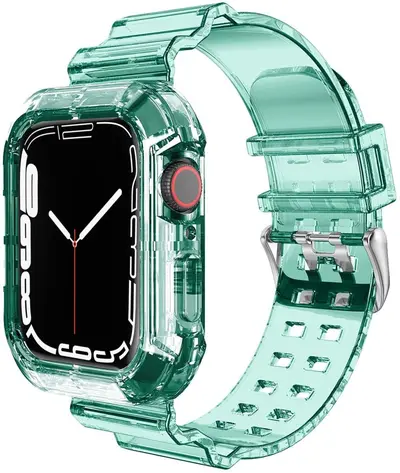 Transparent Glacier Strap for Apple Watch Series 9, Compatible with iWatch 8 - 11