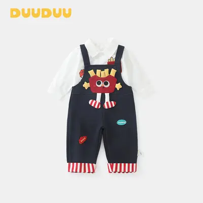 Long-Sleeve Baby Jumpsuit, Spring and Autumn - 8