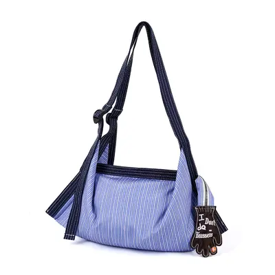 Retro Plaid Canvas Tote Bag, Padded Color-Block Single Shoulder, Large Capacity - 8