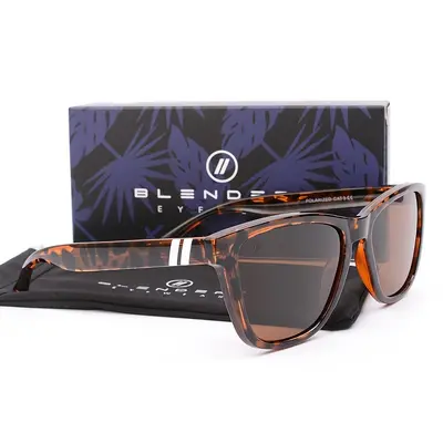 Blenders Unisex Square Sunglasses UV400 Polarized - 7